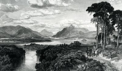 Loch Lomond, engraved by Thomas Brown, from 